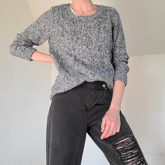 Tommy Hilfiger - Grey knit sweater - Picture 4 of 12